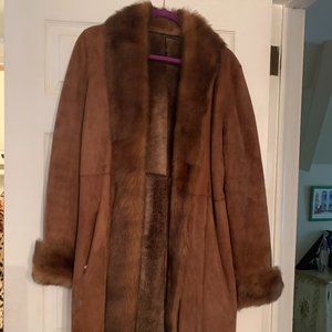 Shearling coat